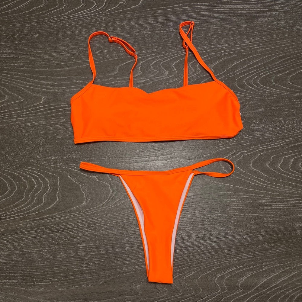 Neon Orange Bikini